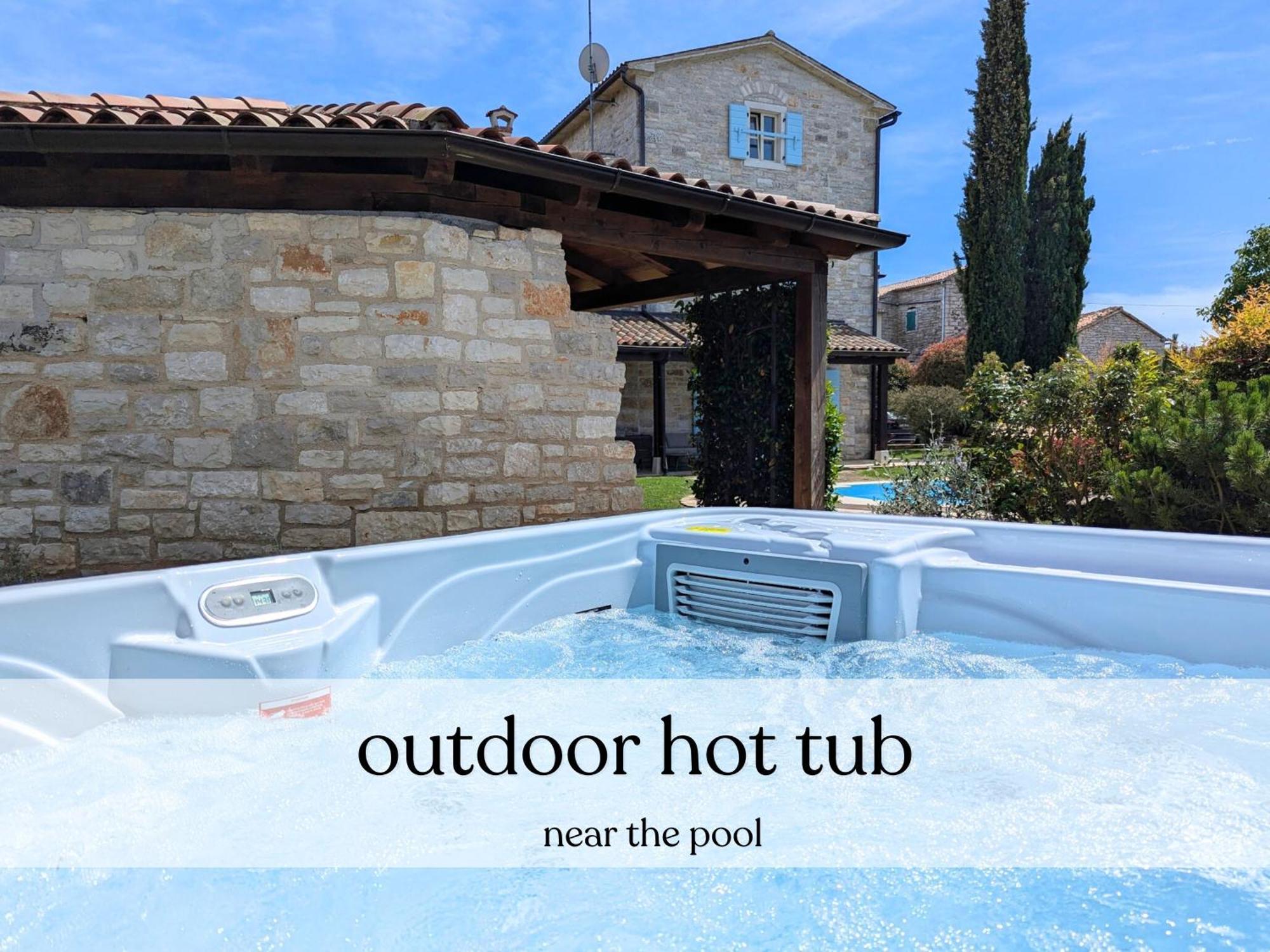 Villa Paolina With Hot Tub Višnjan 外观 照片